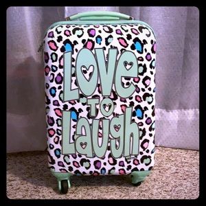 Justice hard suitcase